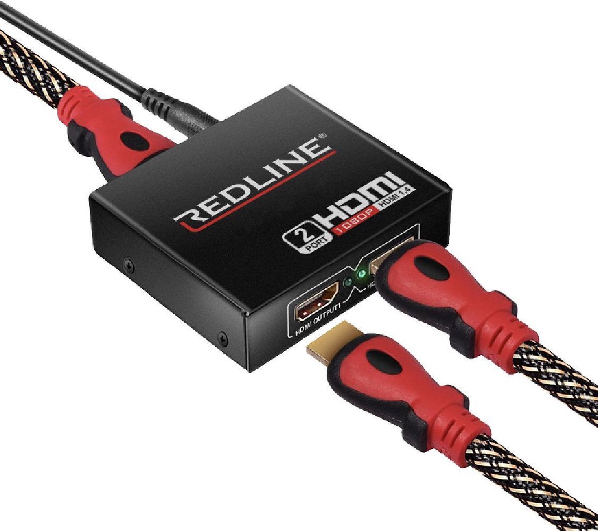 Redline HDMI 2 Port Splitter