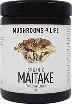 Mushrooms4Life / Biologisch Maitake-Paddenstoelenpoeder – 60G