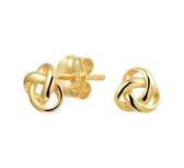 14krt Geelgouden Oorknoppen 5mm x 5mm