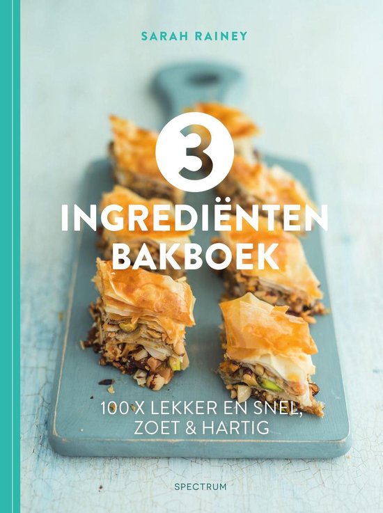 3 ingrediënten bakboek - cover