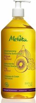 Melvita - Shampoo - Extra zachte douche shampoo vijgen en kiwi 1l