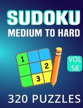 Sudoku Medium to Hard 320 Puzzles
