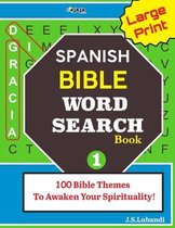 Sopa de Letras de la Biblia- Large Print SPANISH BIBLE Word Search Book