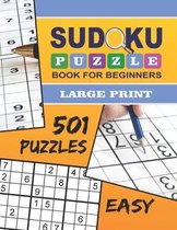 Sudoku Puzzle Book For Beginners - Large Print