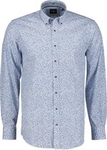 Jac Hensen Overhemd - Regular Fit - Blauw - 5XL Grote Maten