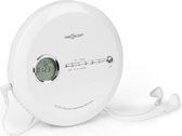 OneConcept CDC 100-BT Discman - met Bluetoothfunctie - Wit