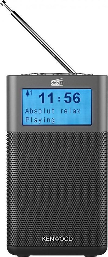 Kenwood CR-M10DAB - Compacte DAB+ radio - Antraciet Kenwood CR-M10DAB - Compacte DAB+ radio - Antraciet