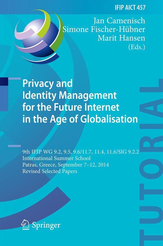 Springer Nature Proceedings Computer Science - Privacy and I ... - cover