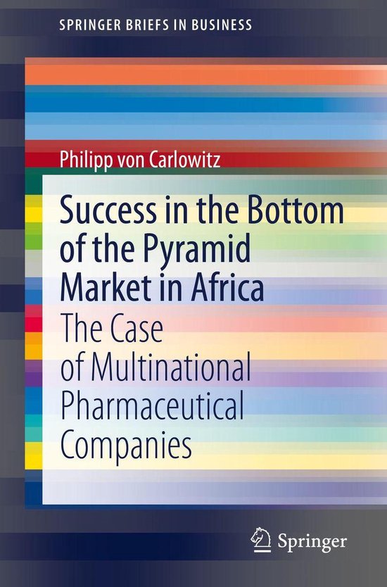 Boek cover Success in the Bottom of the Pyramid Market in Africa van Philipp Von Carlowitz (Onbekend)