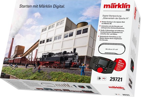 Jaarlijks Samenwerking drinken Märklin 29721 H0 Digitale startset Goederenverkeer uit tijdperk III |  bol.com