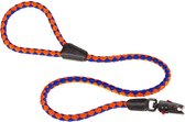 Ferplast Twist Matic Hondenlijn - Nylon - Blauw / Oranje - Diameter 18 mm - Lengte 110 cm