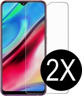 Samsung Galaxy M21 screenprotector glas – Glasplaatje Tempered glass bescherming voor Samsung M21 – 2 stuks