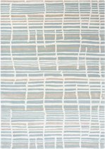 Florence Broadhurst - Tortoiseshell Stripe 39808 Vloerkleed - 170x240 cm - Rechthoekig - Laagpolig Tapijt - Landelijk, Scandinavisch - Meerkleurig