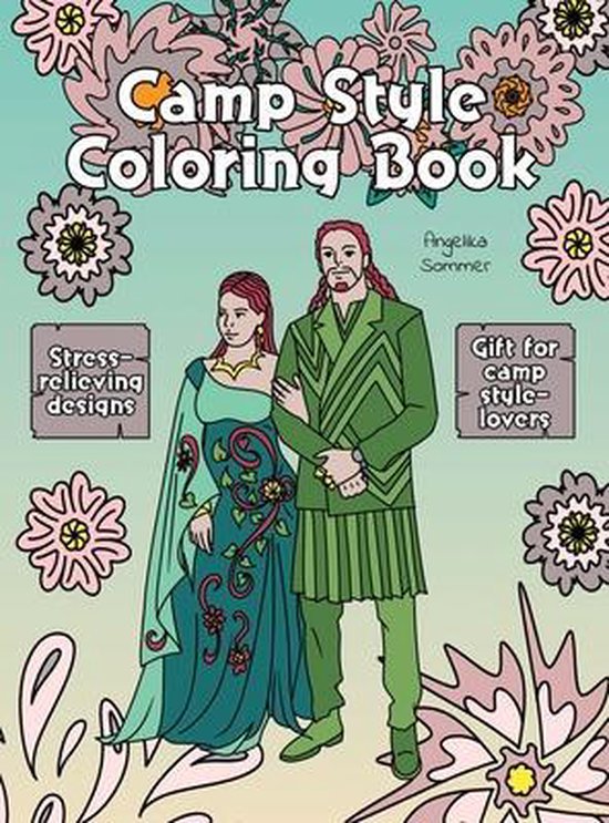 Camp Style Coloring Book - cover