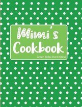 Mimi's Cookbook Green Polka Dot Edition