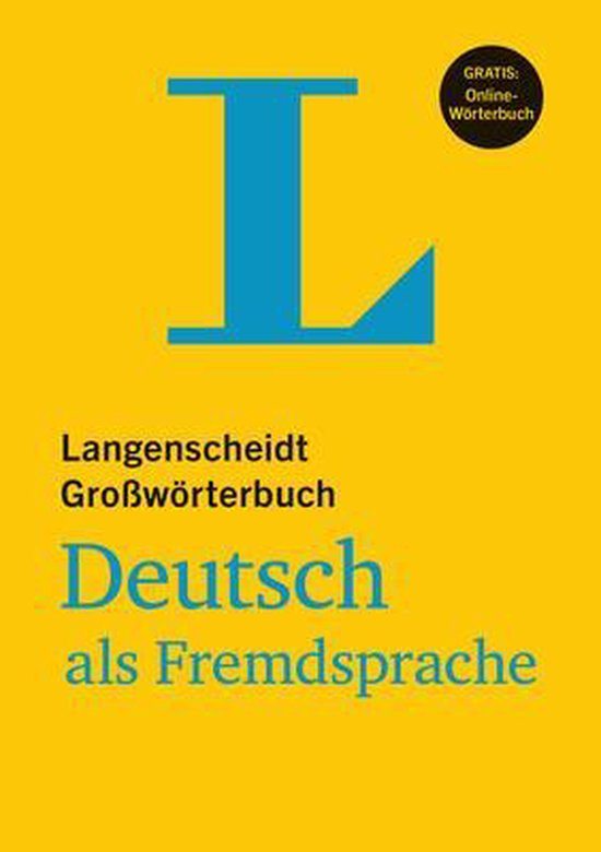 Langenscheidts Grossworterbuch Deutsch als Fremdsprache 9783125140660