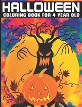 Halloween Coloring Book for 4 Year Old