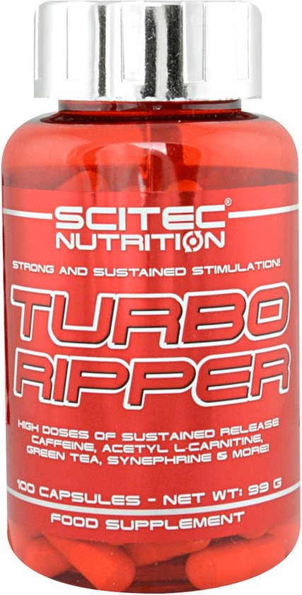 Scitec Nutrition - Turbo Ripper (100 capsules) | bol.com