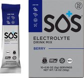 SOS Hydration Elektrolyten Sportdrank - Blauwe bes - 10 porties