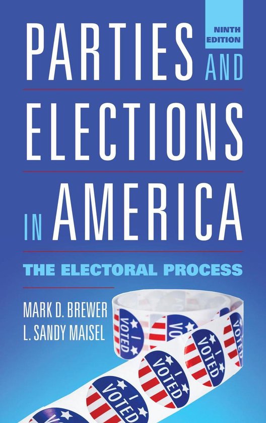 Parties and Elections in America - cover