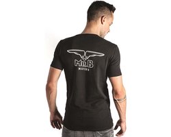 Mister b t-shirt zwart xl