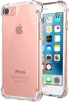 Coque Extra robuste pour Apple iPhone 7 | iPhone 8 | Étui en silicone avec bord renforcé Antichoc Transparent Transparent | Coque souple en gel TPU