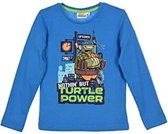 Teenage Mutant Ninja Turtles - Longsleeve - Blauw - 98 cm - 3 jaar - 100% katoen