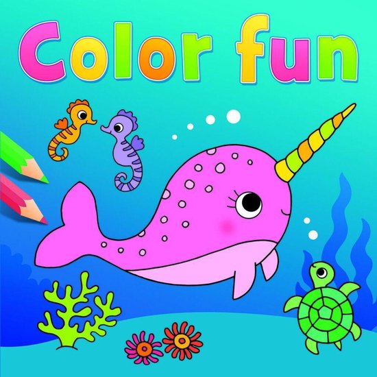 Afbeelding van het spel Deltas Tandwalvissen Kleurblok Color Fun
