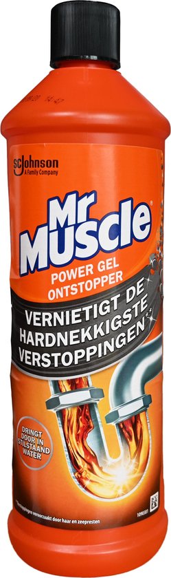 Ontstopper vloeibaar Mr.Muscle- 1 liter - krachtige ontstopper gel