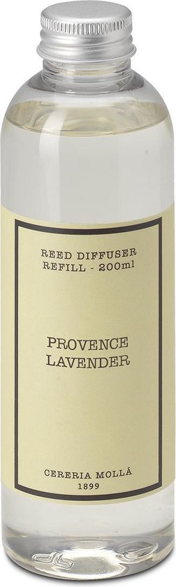 Cereria Mollà 1899 Refill Mikado Geurstokjes navulling 200ml Provence Lavendel
