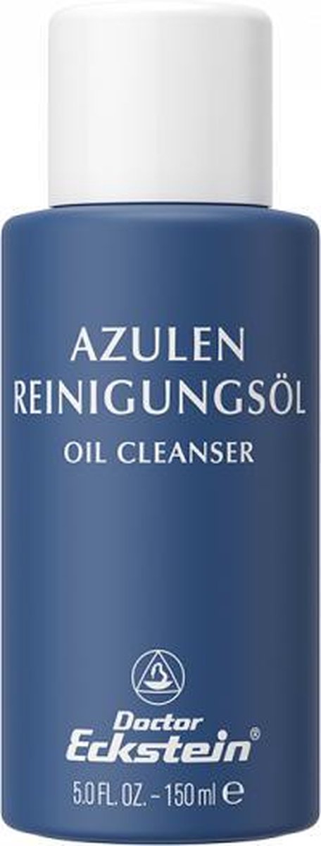 Dr. Eckstein Azulen Reinigingsolie unisex verzorgende reiniging voor de tere, droge en zeer gevoelige huid 150 ml