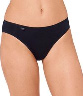 Sloggi tai slip 3pack 24 7 microfibre dames zwart, maat 38