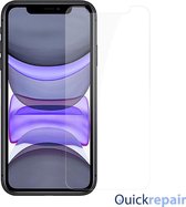 2x geschikt voor iPhone 11 screen protector Premium