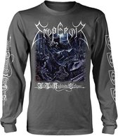 Emperor Longsleeve shirt -M- In The Nightside Eclipse Grijs