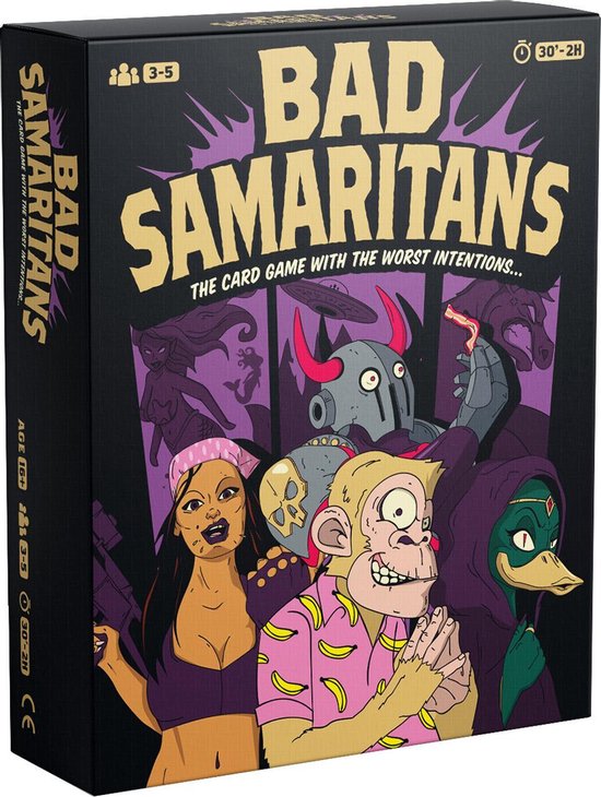Afbeelding van het spel Bad Samaritans: The Comic Book Style card game!