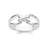 Thomas Sabo Dames Dames ring 925 sterling zilver sterling zilver 54 Zilver 32006022