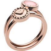 Emporio Armani Dames Dames ring 925 sterling zilver 53 Roségoud 32012619