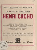 Le poète et romancier Henri Cacho