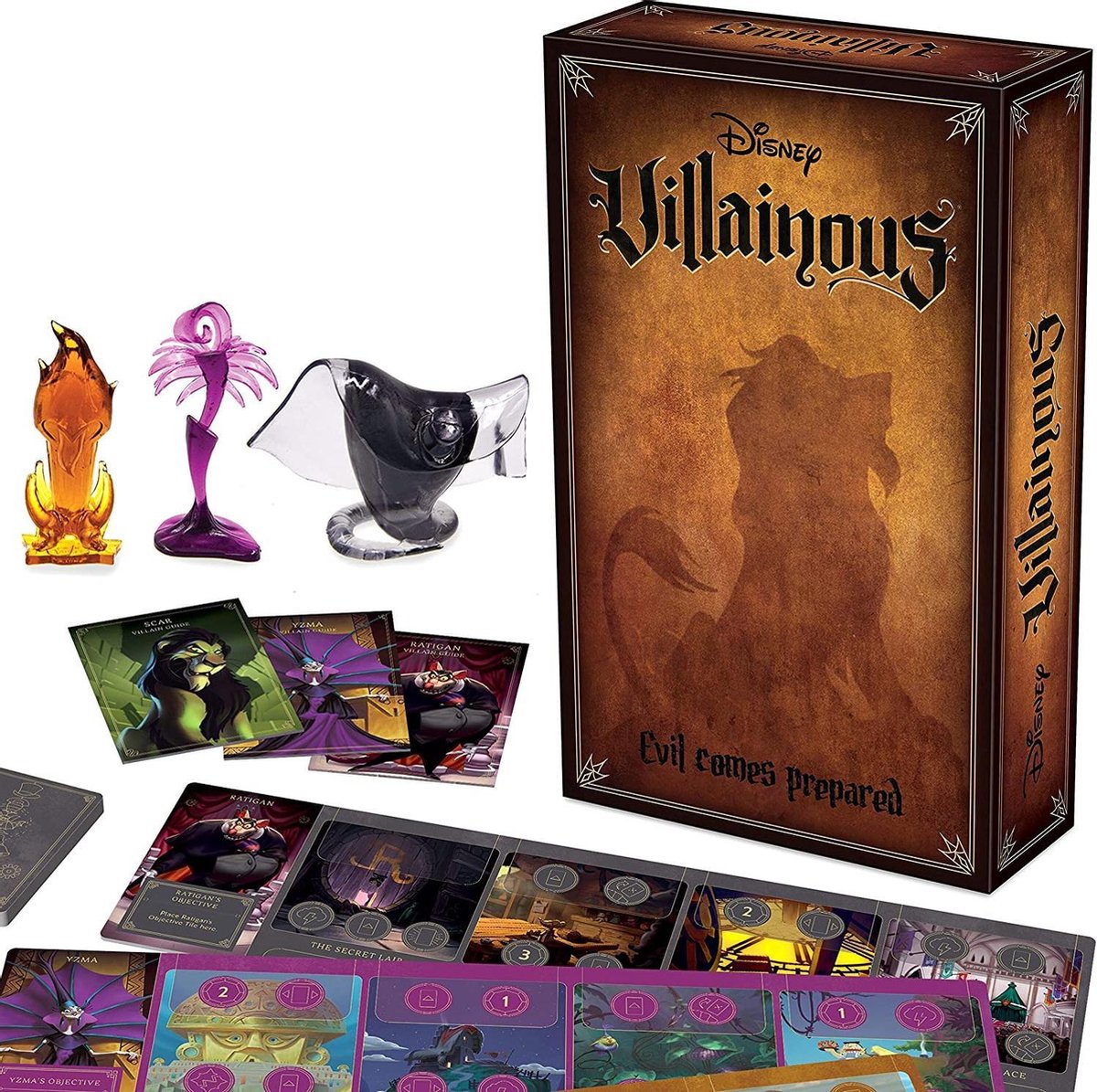 Ravensburger Villainous uitbreiding Evil comes prepared - Bordspel Engelstalig — afbeelding 2