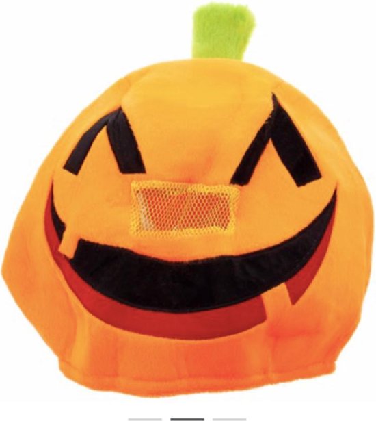 wapen Samengroeiing winkel Masker Halloween - Halloween - Masker - Pompoen - Pluche masker - 2020  trend | bol.com