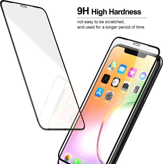 Apple iPhone 11 Pro Max - Pack de 2 Protecteurs d'objectif pour appareil photo + Lot de 2 Protecteurs d'écran en verre Tempered Glass Full 3D en verre