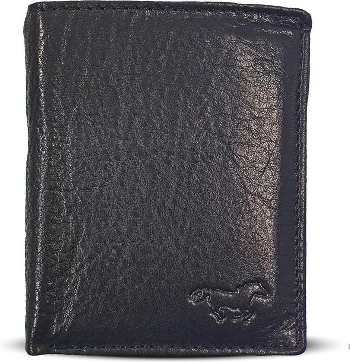 "Safekeepers heren portemonnee leer - mannen portemonnee - portefeuille - Leer - Billfold - Anti Skim - Zwart