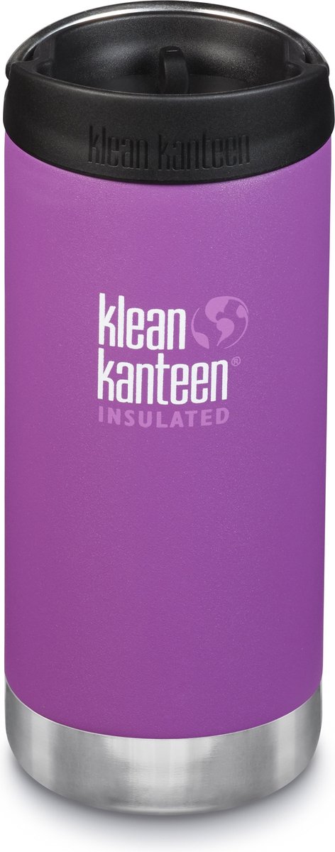 Klean Kanteen Thermos beker voor school en onderweg- 355 ml - Berry Bright Matte