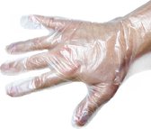200 pièces gants jetables en plastique Value Pack - jetables - gants jetables en plastique transparent grand 2 x 100pcs Value Pack
