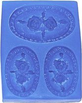 First Impressions Molds rose Medallions |set van 3 rozen camées