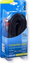 Scanpart Aansluitkabel 2tulp(m)-(m) 10.0m