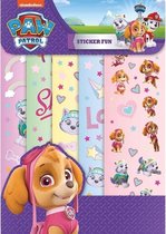 Paw Patrol Skye en Everest sticker set 5 vellen