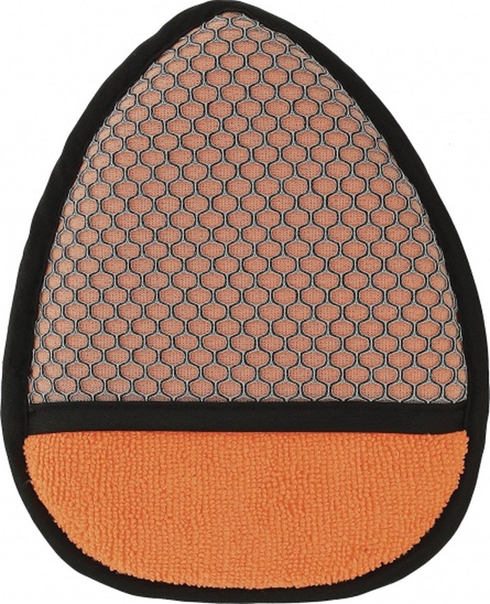 Goedkoopste Mr. Kleen Poetsdoek Velgen 19 X 15 Cm Mesh/microvezel Oranje/grijs