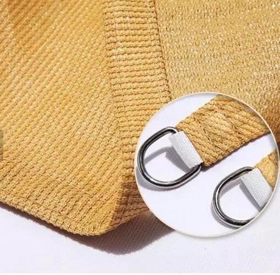 LOUZIR Plein air Voile d' auvent étanche - Voile de terrasse de Jardin - Toile d'ombrage rectangulaire