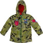 Stephen Joseph - Regenjas voor jongens - Piloot - Camouflage groen - maat 110-116cm